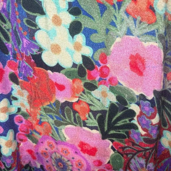 Natural Life Live-In-It Knit ButterSoft Floral Mini Skirt Pink Multicolor S NWT - Picture 7 of 12